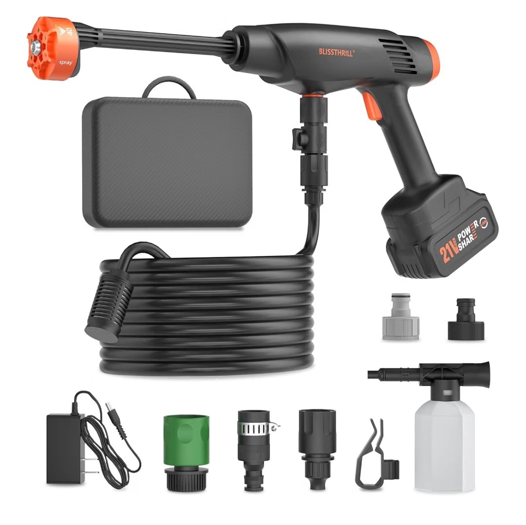 Cordless Pressure Washer Battery Powered; Cordless Power Washer